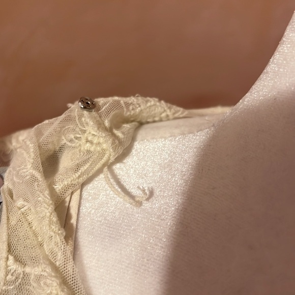 ALL SAINTS • HENRIETTA SHEER LACE RUFFLE DRESS - Picture 11 of 13